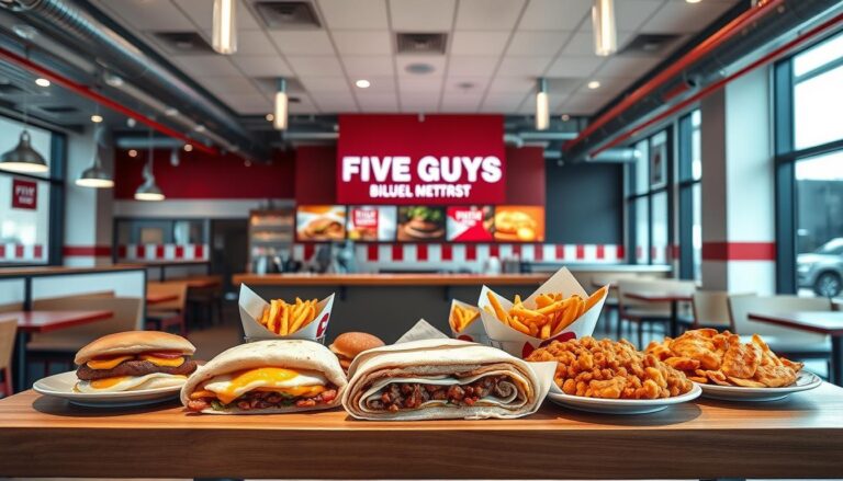 Five Guys Breakfast Menu