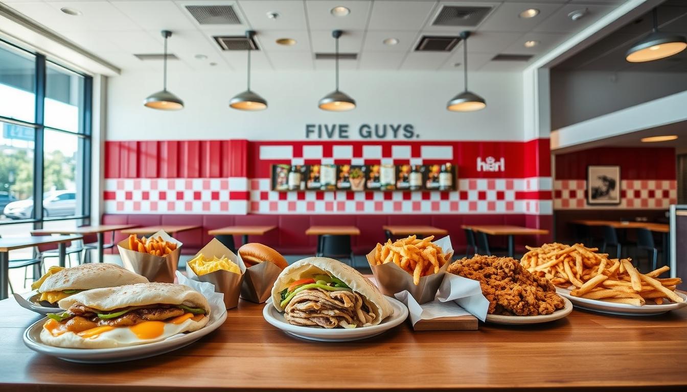 Five Guys Breakfast Menu