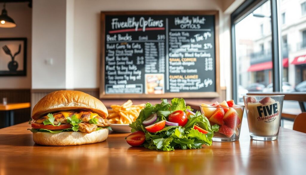 Five Guys Healthy Menu Options