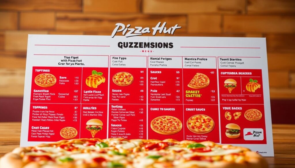 Pizza Hut Customization Options