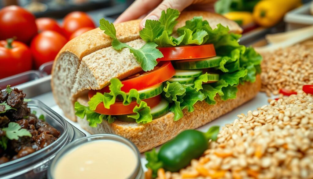 building allergen-free Subway sub