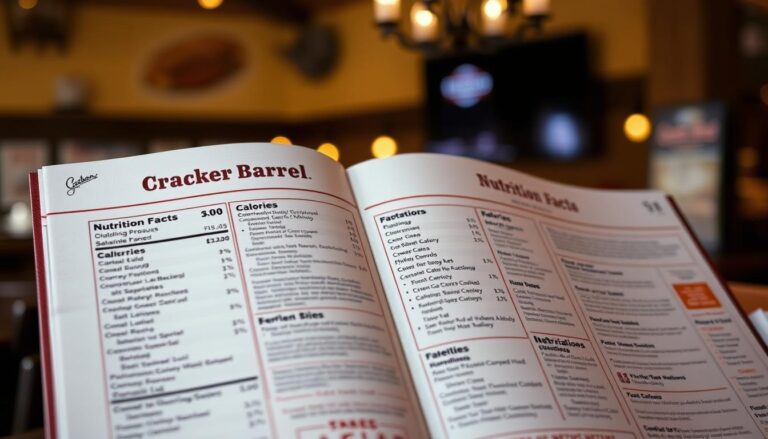 cracker barrel menu calories