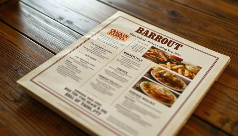 cracker barrel menu take out