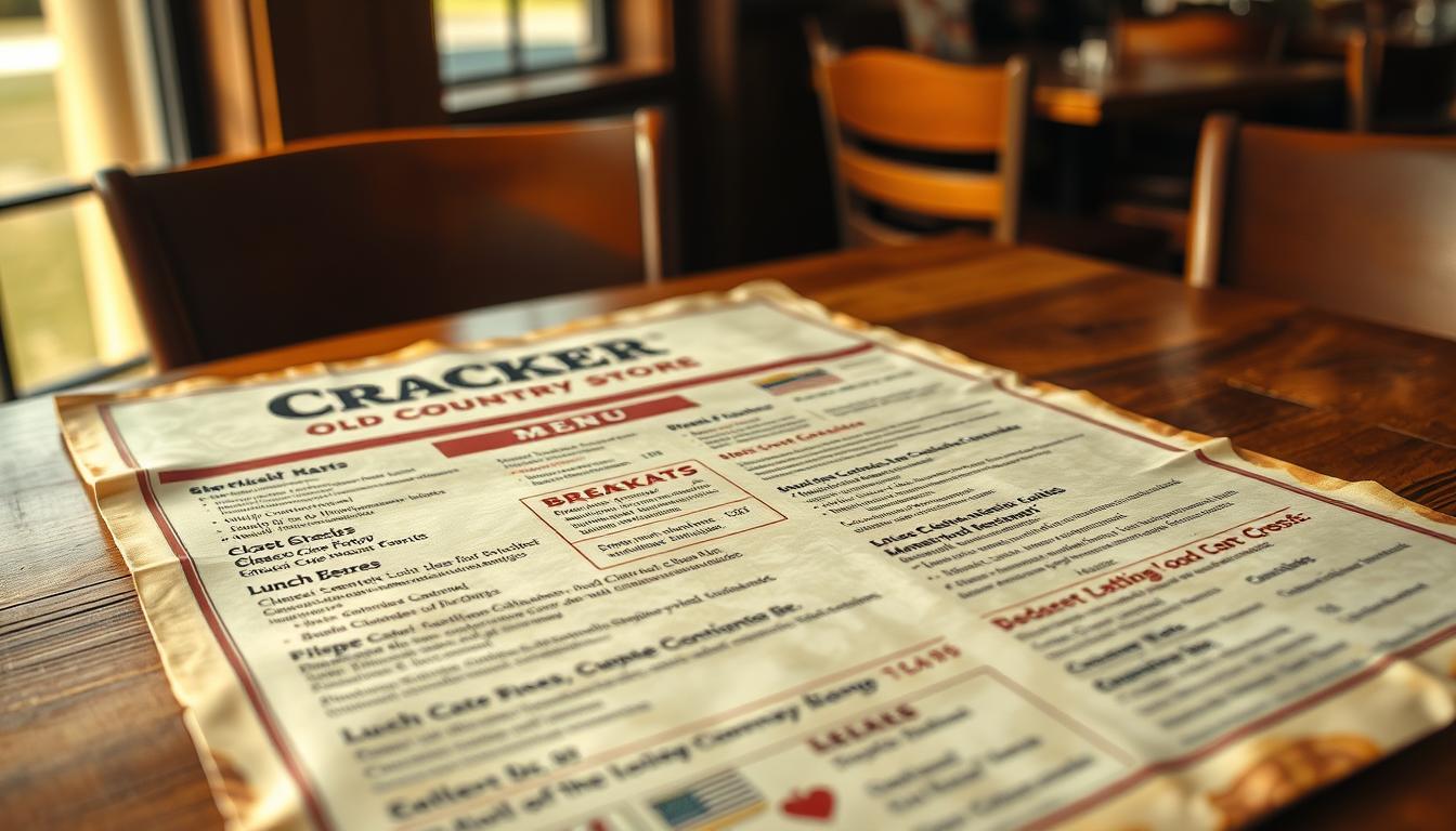 cracker barrel menu