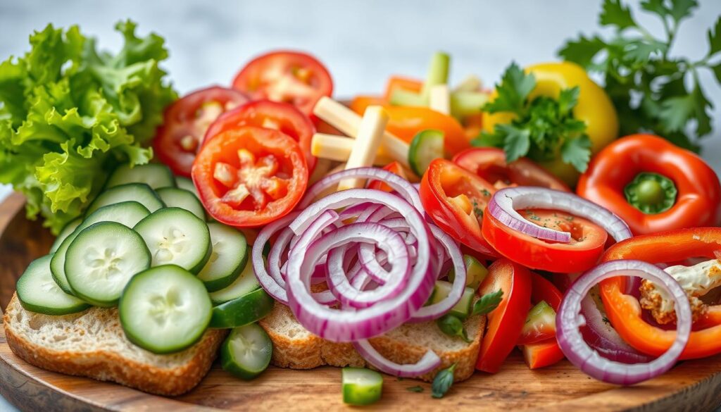 fresh toppings
