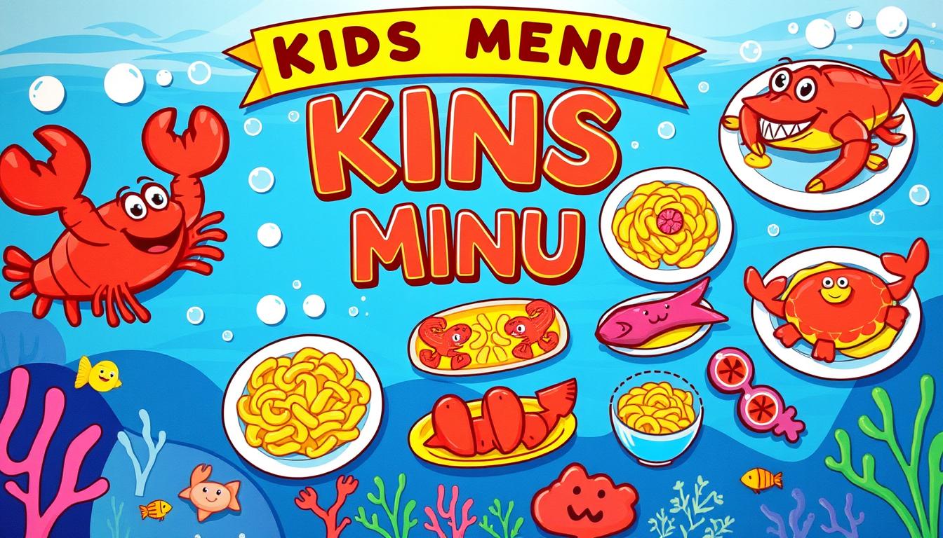 red lobster kids menu