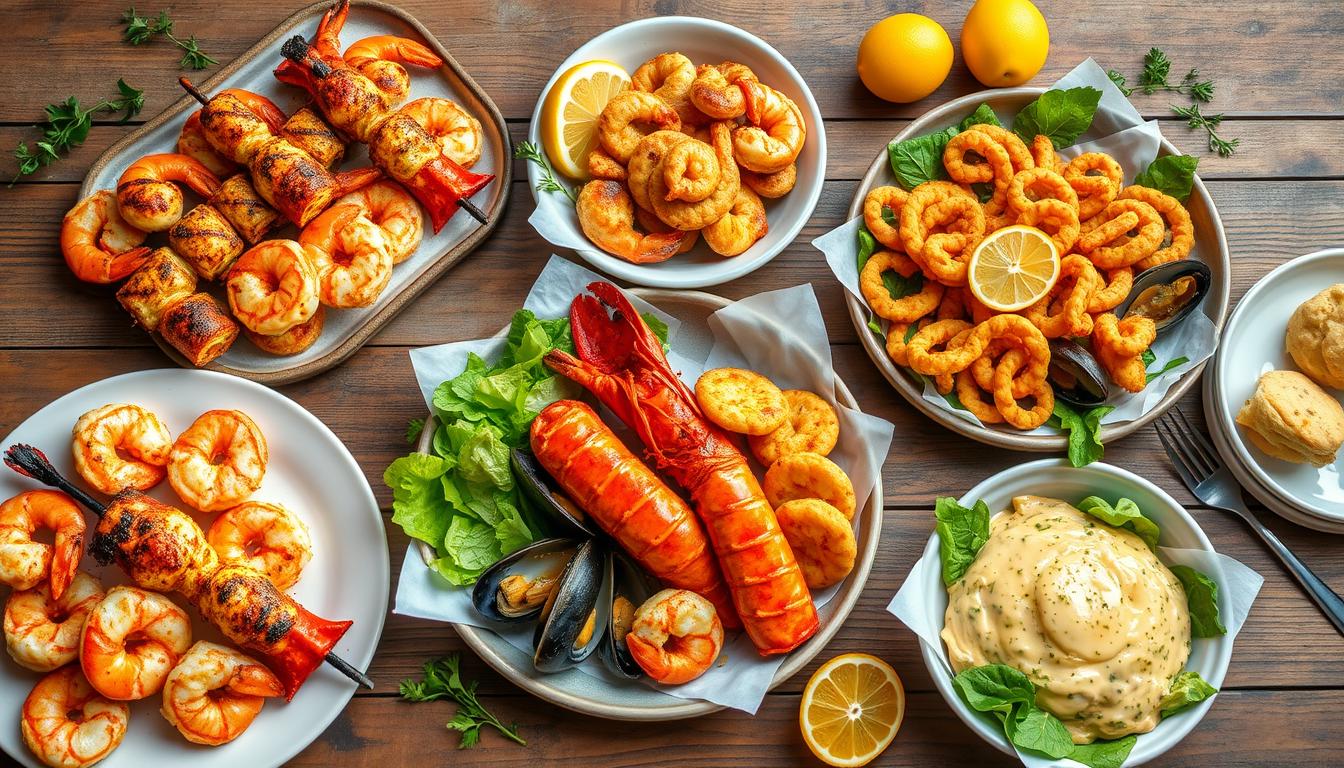 red lobster lunch menu