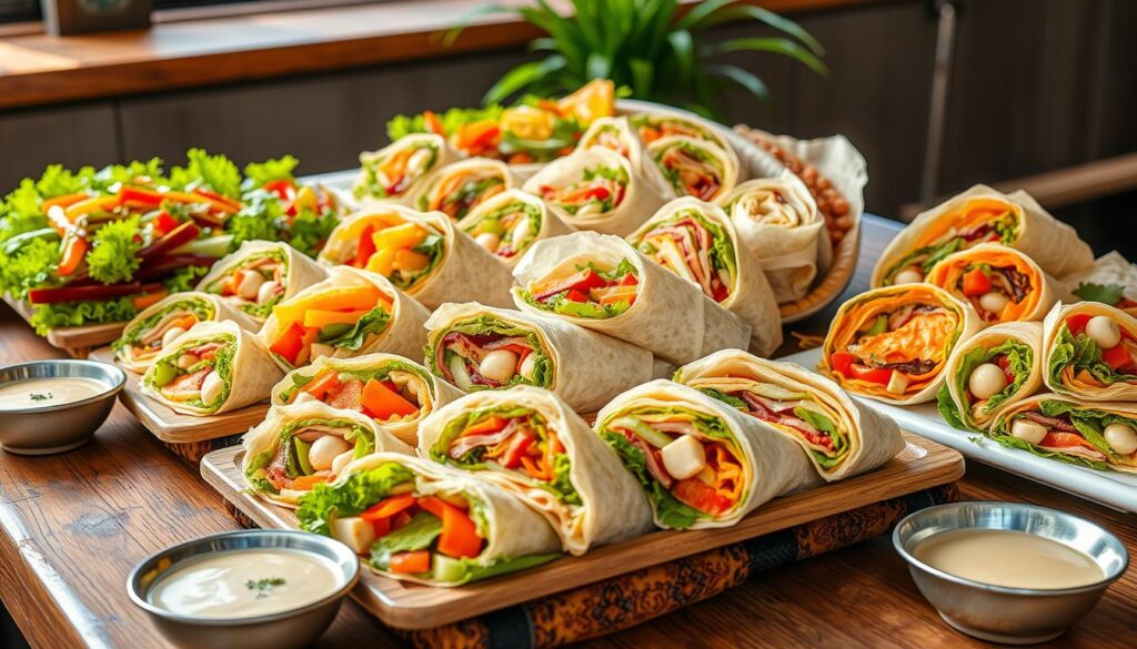 signature wrap platters