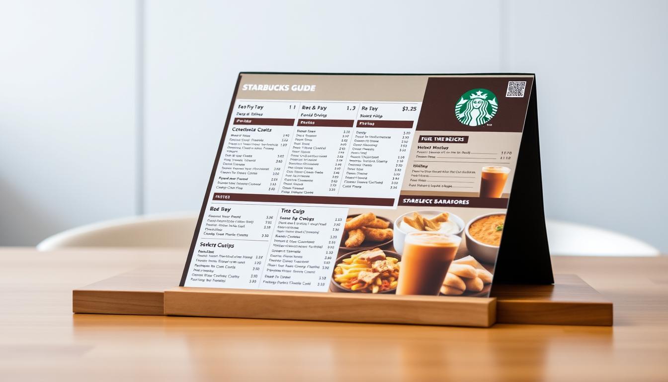 starbucks menu