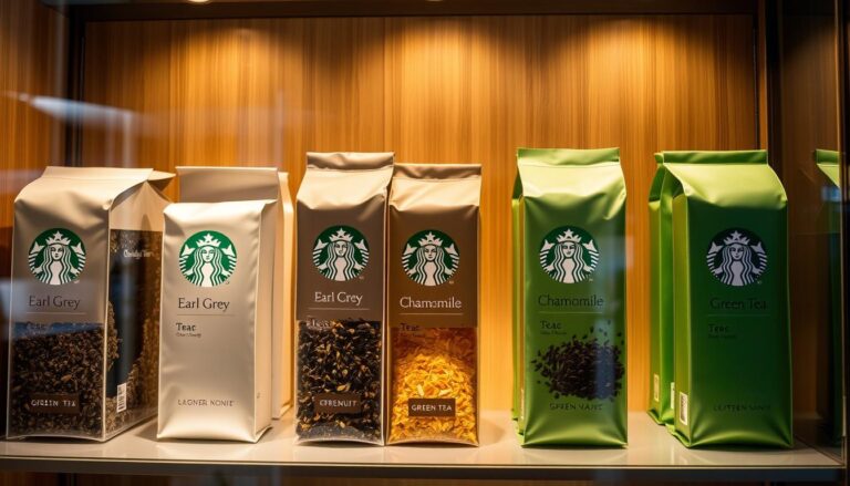 starbucks tea menu