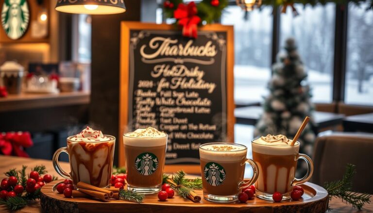 starbucks winter menu