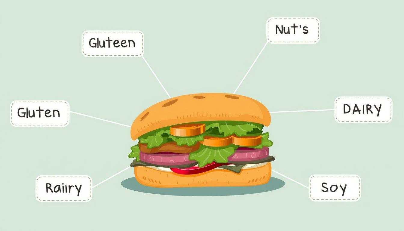 subway allergen menu