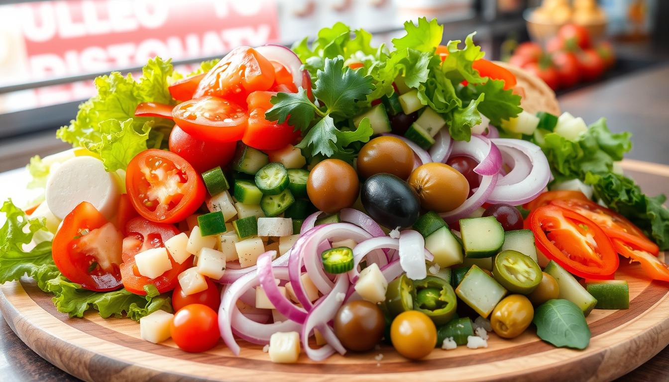 subway menu toppings