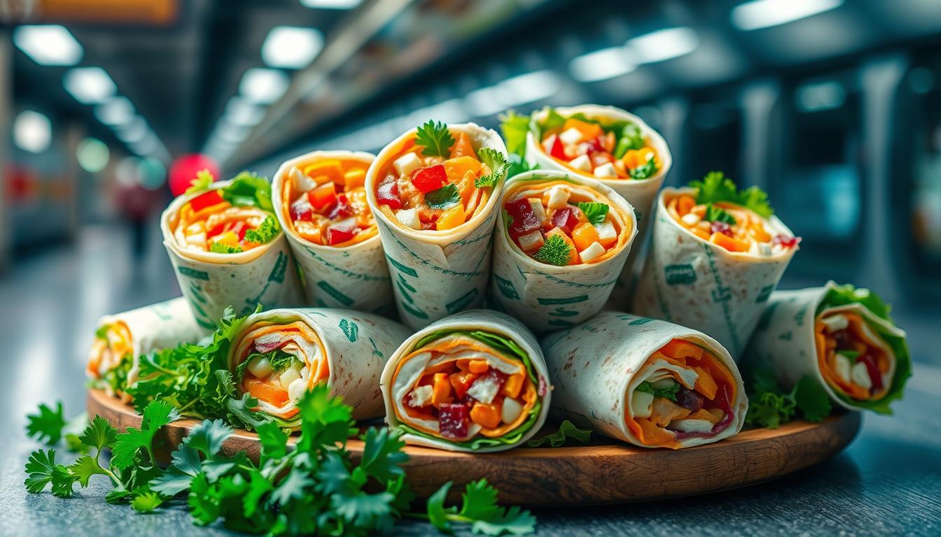 subway wraps menu